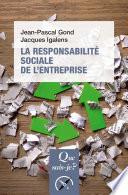 La responsabilité sociale de l'entreprise