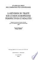 La révision du traité sur l'Union européenne