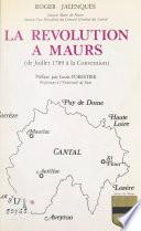 La Révolution à Maurs