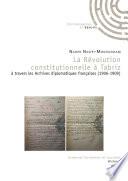 La révolution constitutionnelle à Tabriz