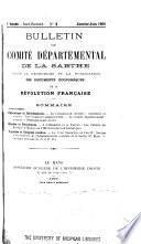La Révolution dans la Sarthe et les départements voisins