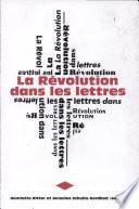 La Révolution dans les lettres