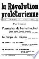 La revolution proletarienne