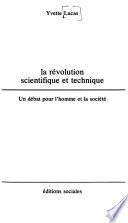 La révolution scientifique et technique