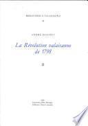 La Revolution valaisanne de 1798
