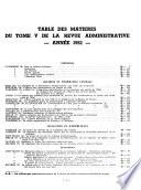 La Revue administrative