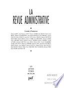 La Revue administrative