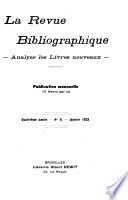 La Revue bibliographique