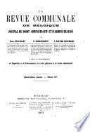 La revue communale de belgique