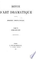 La Revue d'art dramatique et musical