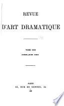 La Revue d'art dramatique et musical