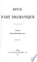 La Revue d'art dramatique et musical