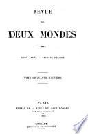 La revue des deux mondes