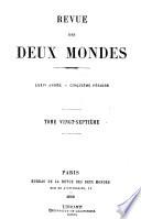 La revue des deux mondes