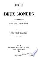 La revue des deux mondes
