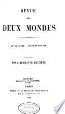 La revue des deux mondes