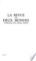 La revue des deux mondes