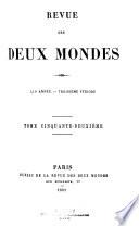 La revue des deux mondes