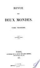 La revue des deux mondes