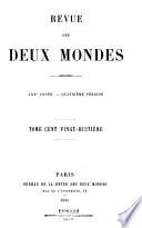 La revue des deux mondes