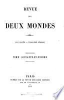 La revue des deux mondes