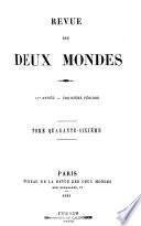 La revue des deux mondes