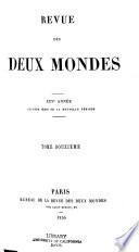 La revue des deux mondes