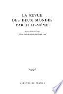 La Revue des deux mondes par elle-même
