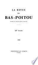 La Revue du Bas-Poitou et des Provinces de l'Ouest