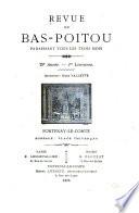 La Revue du Bas-Poitou et des provinces de l'ouest