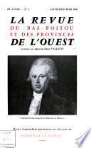La Revue du Bas-Poitou et des Provinces de l'Ouest