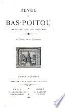La Revue du Bas-Poitou et des Provinces de l'Ouest