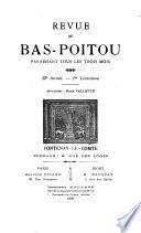 La Revue du Bas-Poitou et des Provinces de l'Ouest