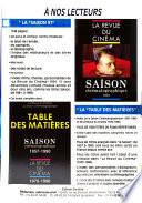 La Revue du cinéma