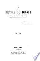 La revue du droit