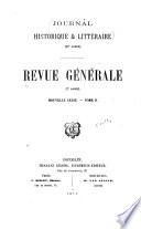 La revue générale