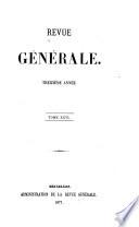La revue générale