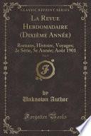La Revue Hebdomadaire (Dixième Année), Vol. 9