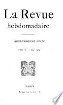 La Revue hebdomadaire