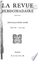 La Revue hebdomadaire