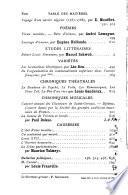 La Revue hebdomadaire