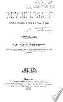 La Revue legale