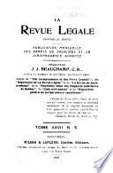 La Revue legale