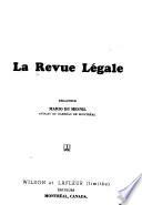 La Revue légale