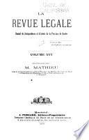 La Revue legale