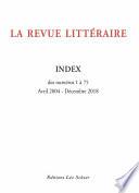 La Revue Littéraire Index (gratuit)