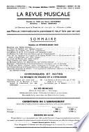 La Revue musicale