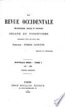 La Revue occidentale philosophique, sociale et politique
