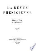 La revue phénicienne
