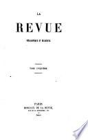 La Revue philosophique et religieuse